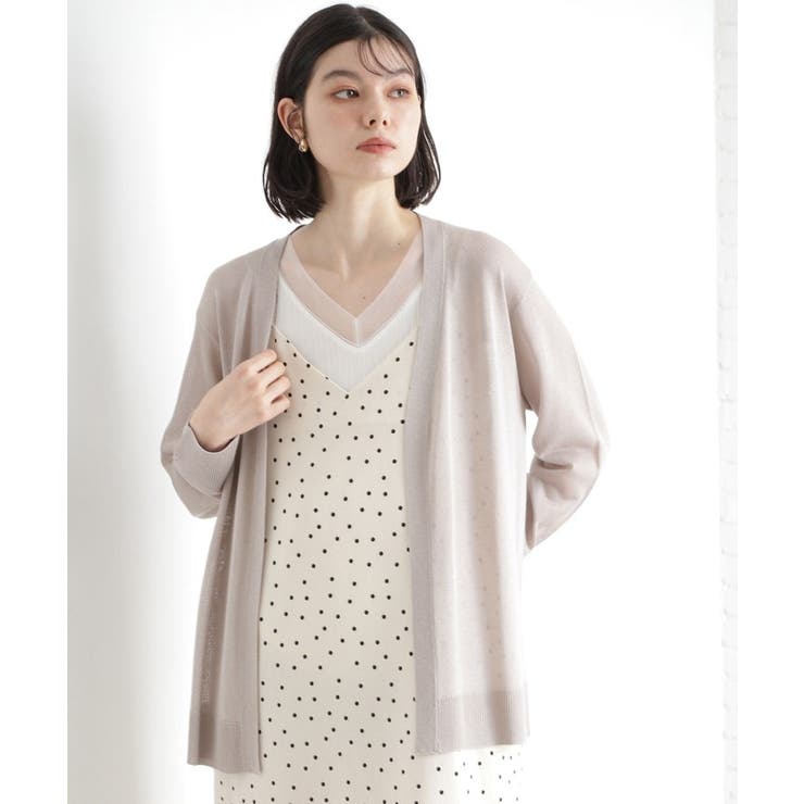 シアーカーディガン【洗濯機OK】 | THE SHOP TK | 詳細画像9 