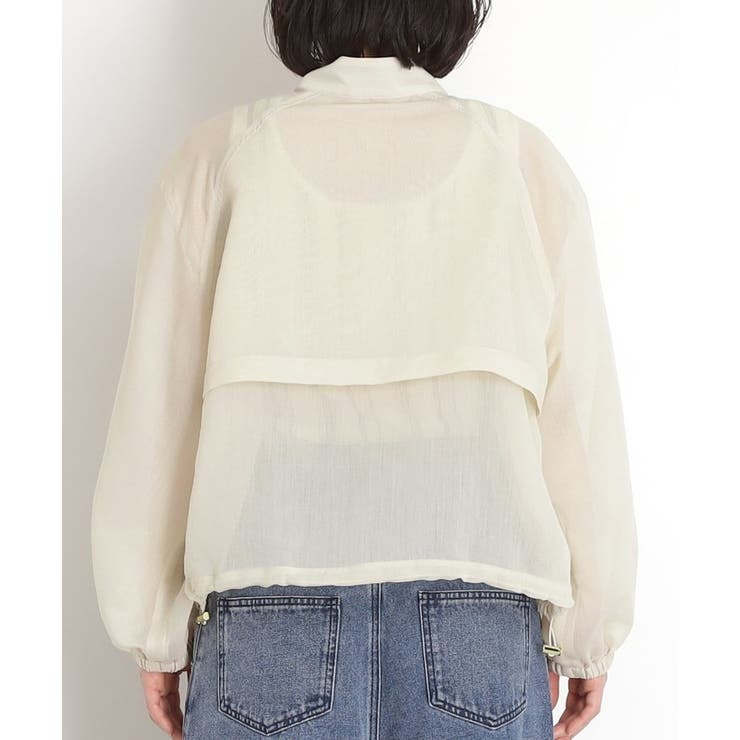 シアースタンドカラーブルゾン【洗える】 | THE SHOP TK | 詳細画像12 