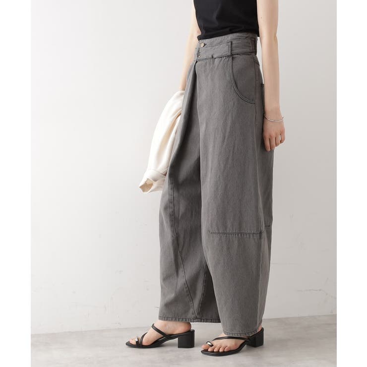 バレル風タックパンツ【洗濯機OK】 | THE SHOP TK | 詳細画像3 