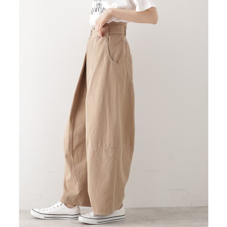 バレル風タックパンツ【洗濯機OK】 | THE SHOP TK | 詳細画像7 