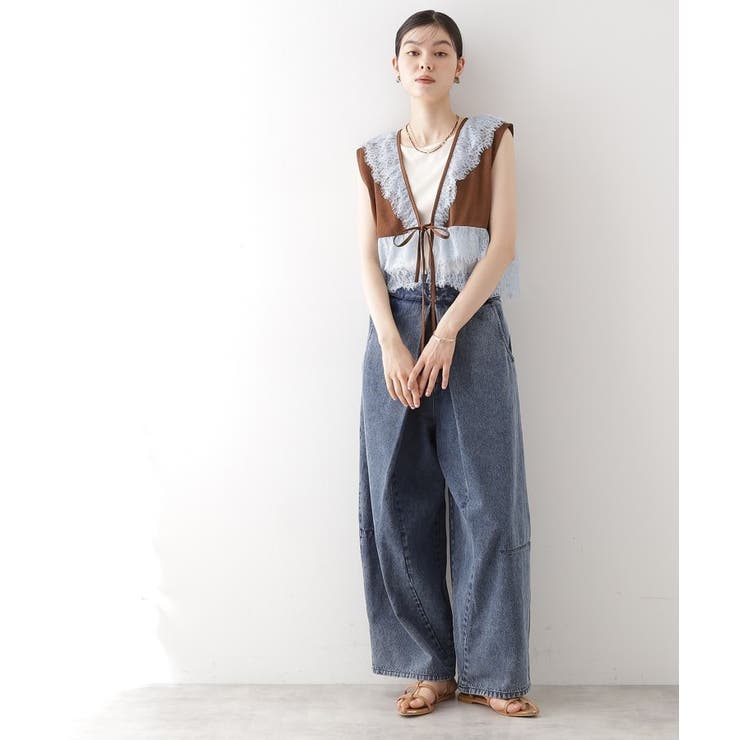 バレル風タックパンツ【洗濯機OK】 | THE SHOP TK | 詳細画像12 