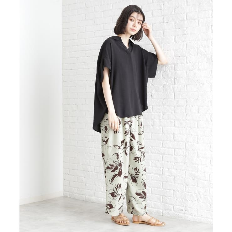 スキッパーシャツ【防シワ/接触冷感/洗濯機OK/セットアップ可】 | THE SHOP TK | 詳細画像11 