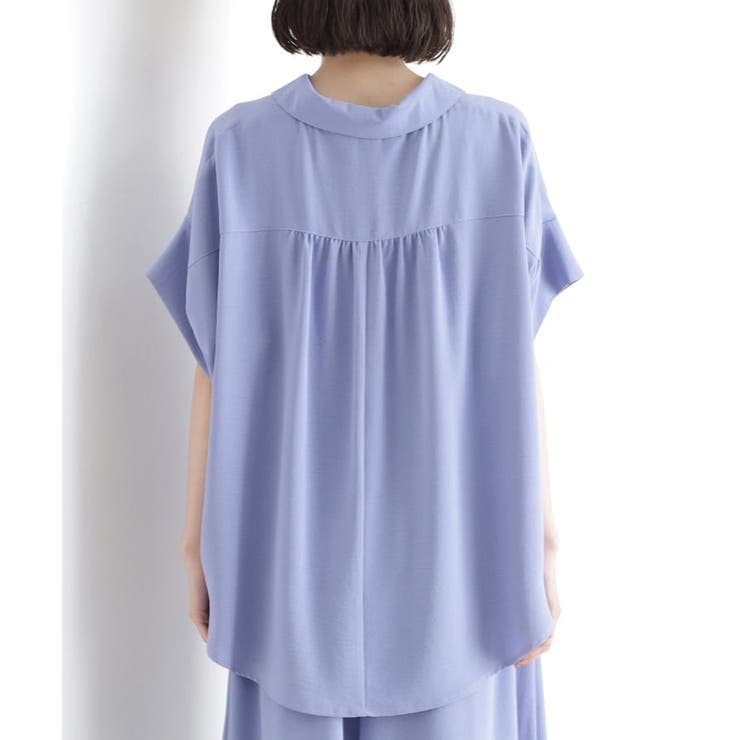 スキッパーシャツ【防シワ/接触冷感/洗濯機OK/セットアップ可】 | THE SHOP TK | 詳細画像23 