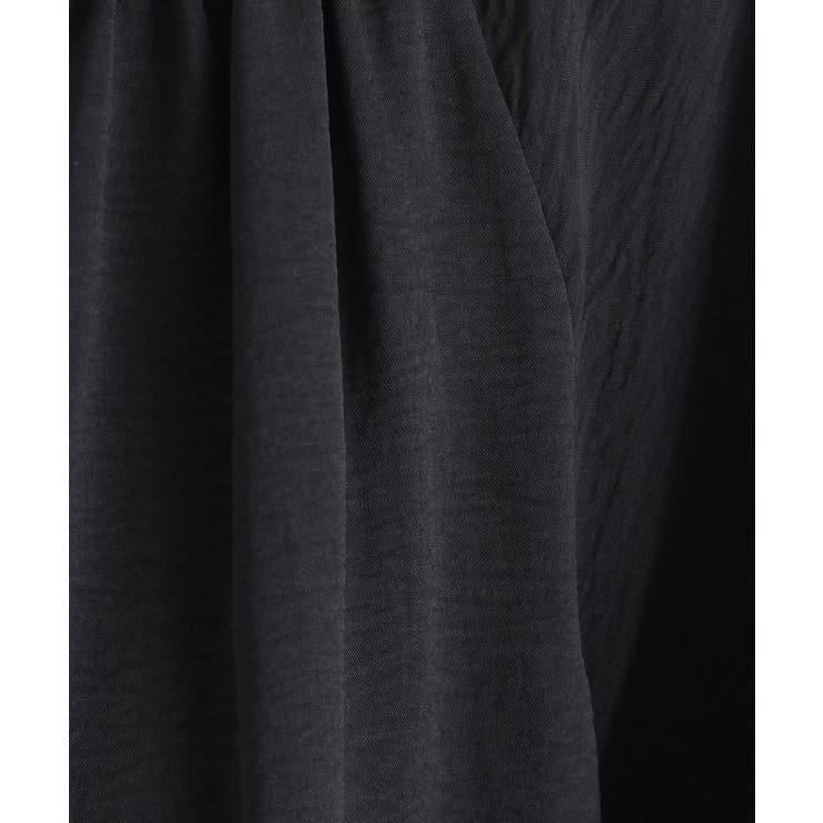 袖フレアブラウス【防シワ／接触冷感／洗濯機OK/セットアップ可】 | THE SHOP TK | 詳細画像12 