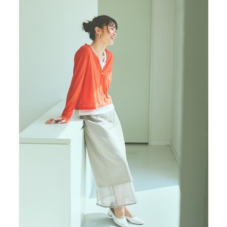 シアーカーデ＆タンクトップ【セットアイテム/洗える】 | THE SHOP TK | 詳細画像2 