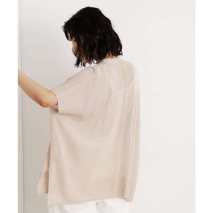 ポンチョカーディガン【洗える/体型カバー】 | THE SHOP TK | 詳細画像10 