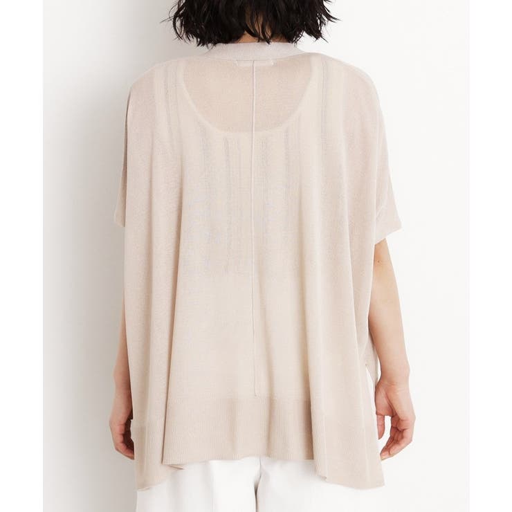 ポンチョカーディガン【洗える/体型カバー】 | THE SHOP TK | 詳細画像15 