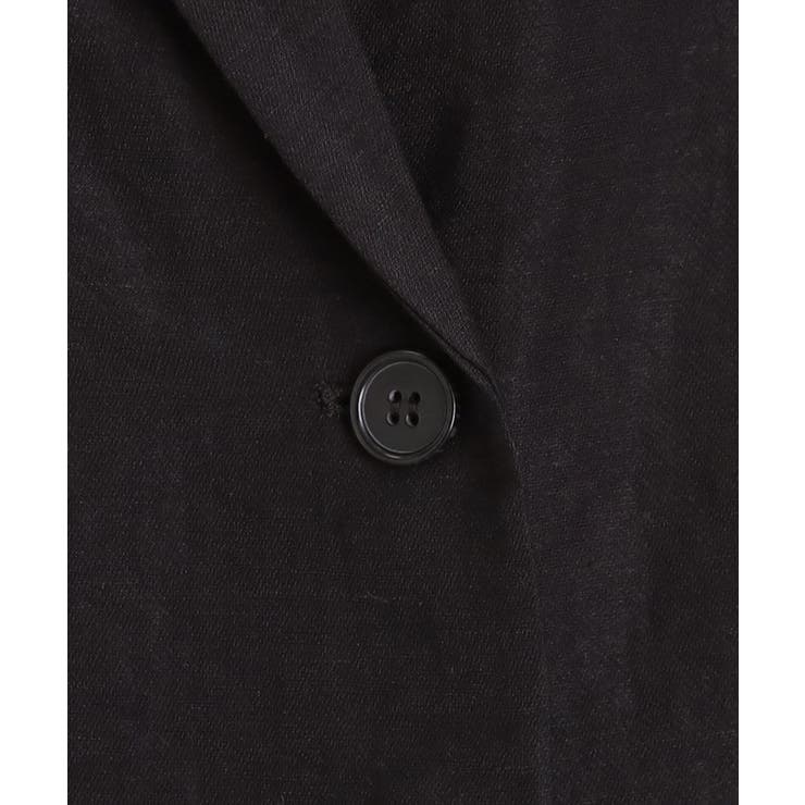 リネン混半袖テーラージャケット【洗える/セットアップ可】 | THE SHOP TK | 詳細画像11 