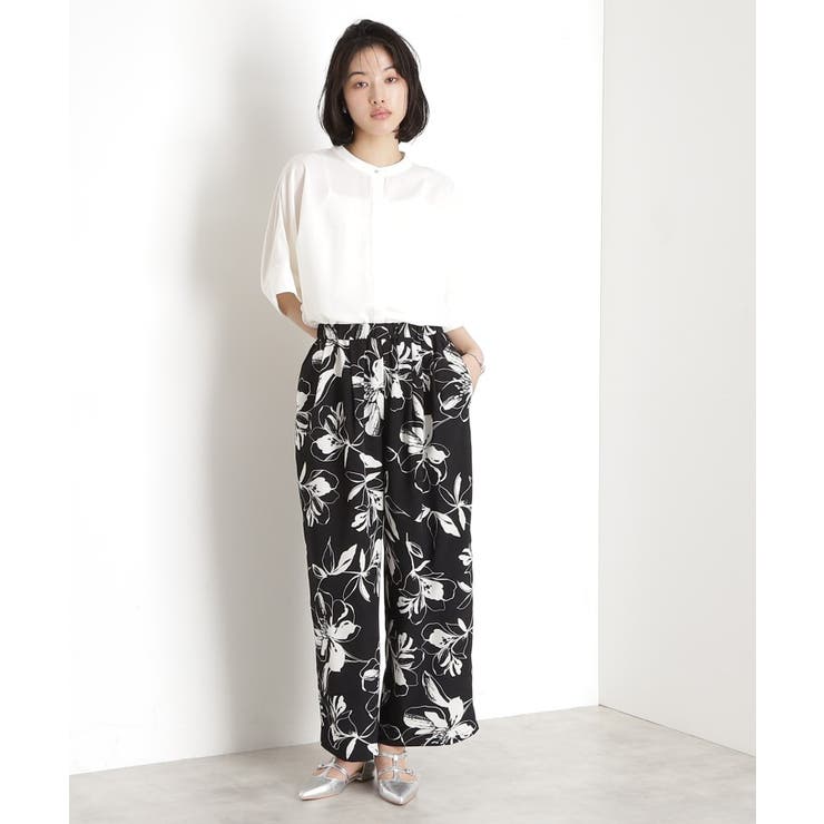 フラワープリントイージーパンツ【洗える】 | THE SHOP TK | 詳細画像14 