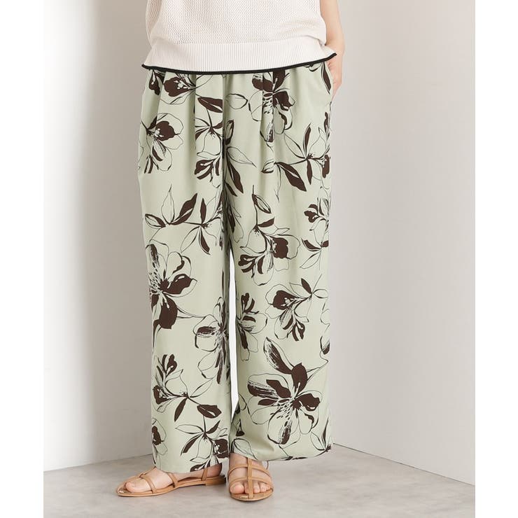 フラワープリントイージーパンツ【洗える】 | THE SHOP TK | 詳細画像17 