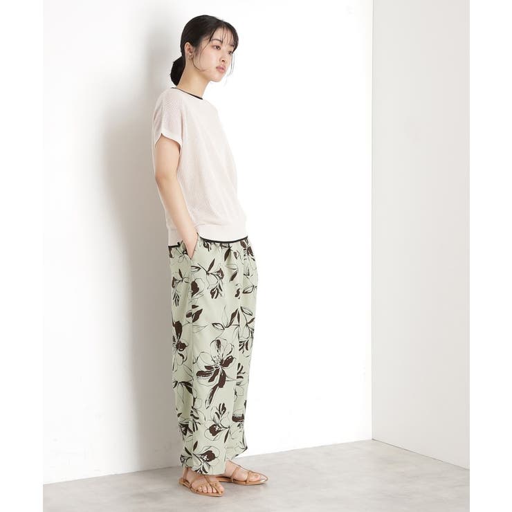 フラワープリントイージーパンツ【洗える】 | THE SHOP TK | 詳細画像20 