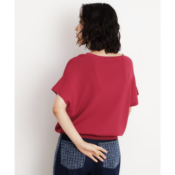 さらさらフレアスリーブサマーニット【毛玉になりにくい/UV/洗濯機OK】 | THE SHOP TK | 詳細画像19 