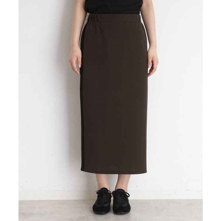 サイドラメラインタイトスカート【洗濯機OK】 | THE SHOP TK | 詳細画像9 