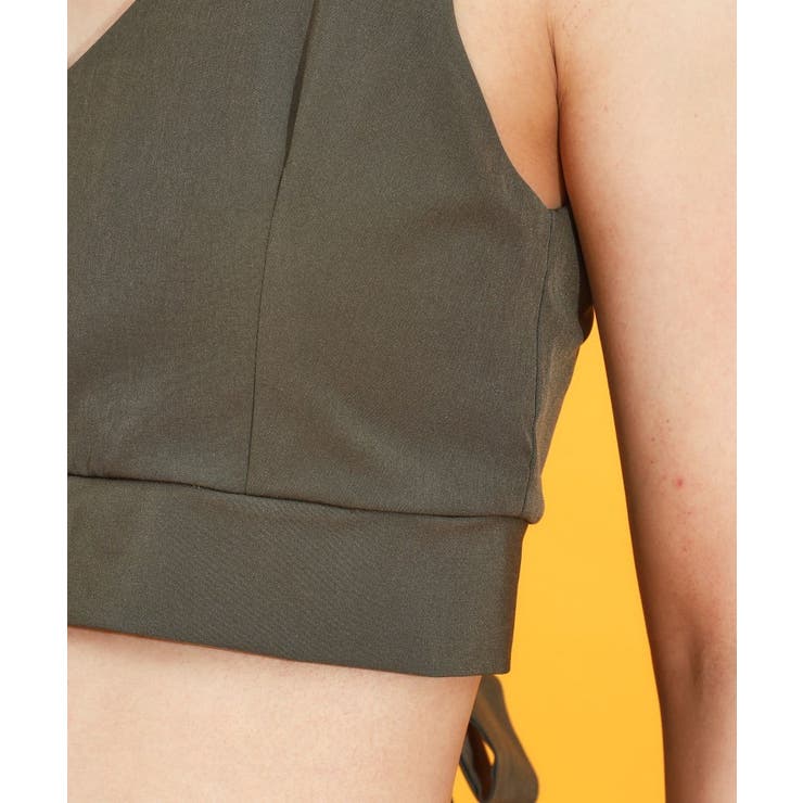 【mizugiwa ラッシュガード】パット入りリボンビスチェ セットアップ可 | THE SHOP TK | 詳細画像19 