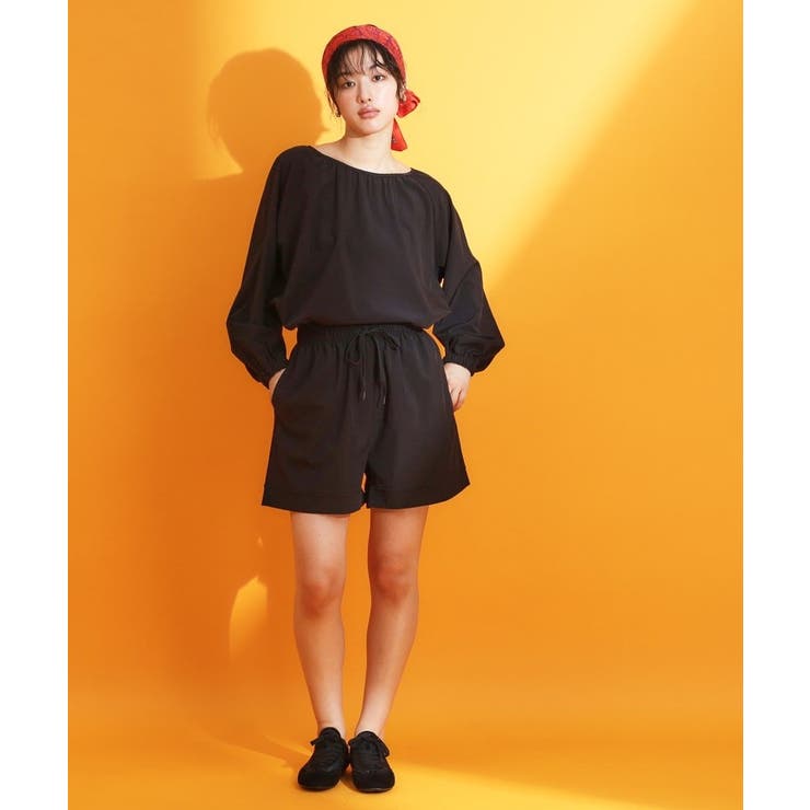 【mizugiwa ラッシュガード】ギャザーチュニック 前後2WAY | THE SHOP TK | 詳細画像7 