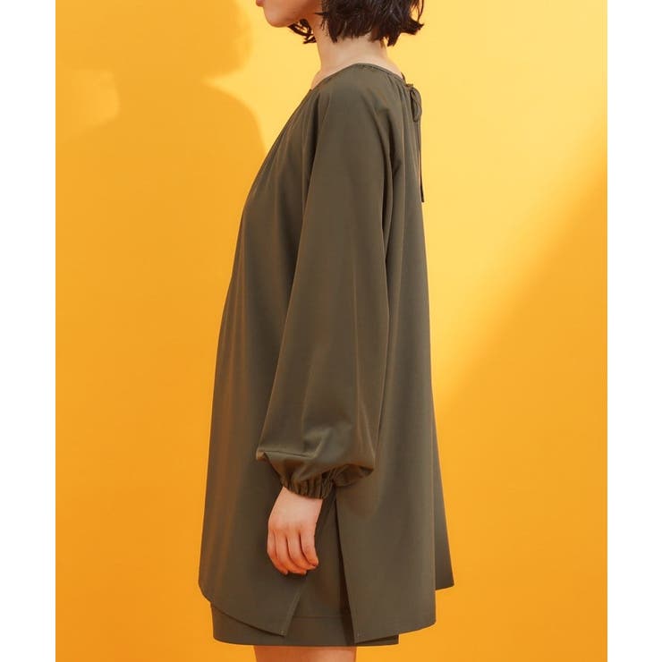 【mizugiwa ラッシュガード】ギャザーチュニック 前後2WAY | THE SHOP TK | 詳細画像17 