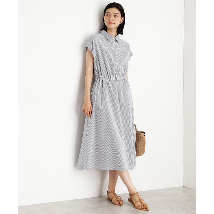 チャコールグレー(314) | サッカーワンピース【洗濯機OK/UVカット】 | THE SHOP TK