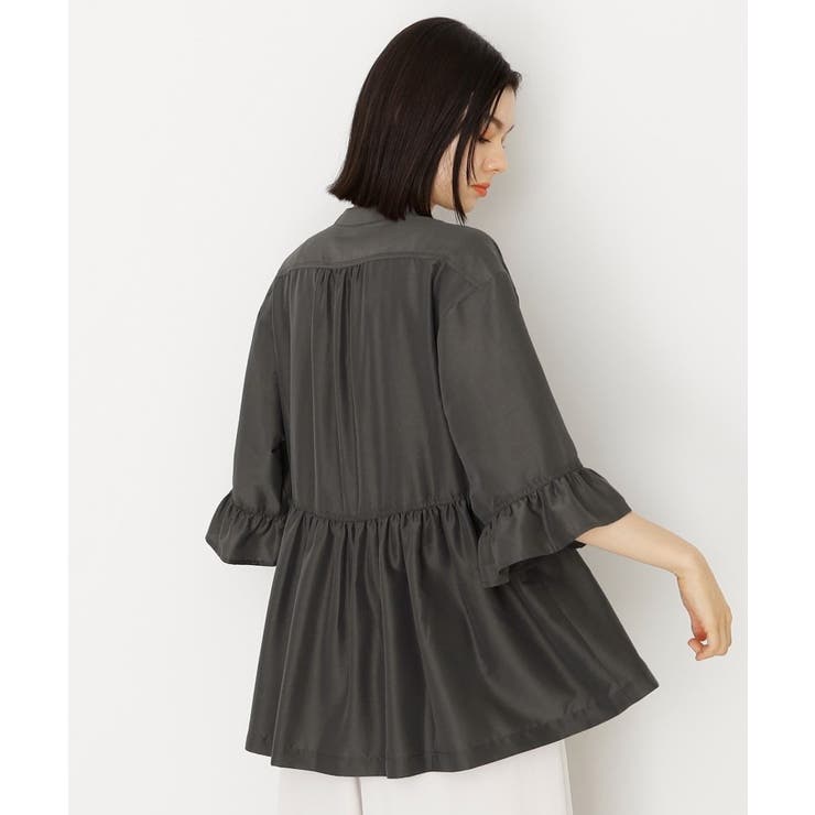 フリルチュニックブラウス【洗濯機OK】 | THE SHOP TK | 詳細画像6 