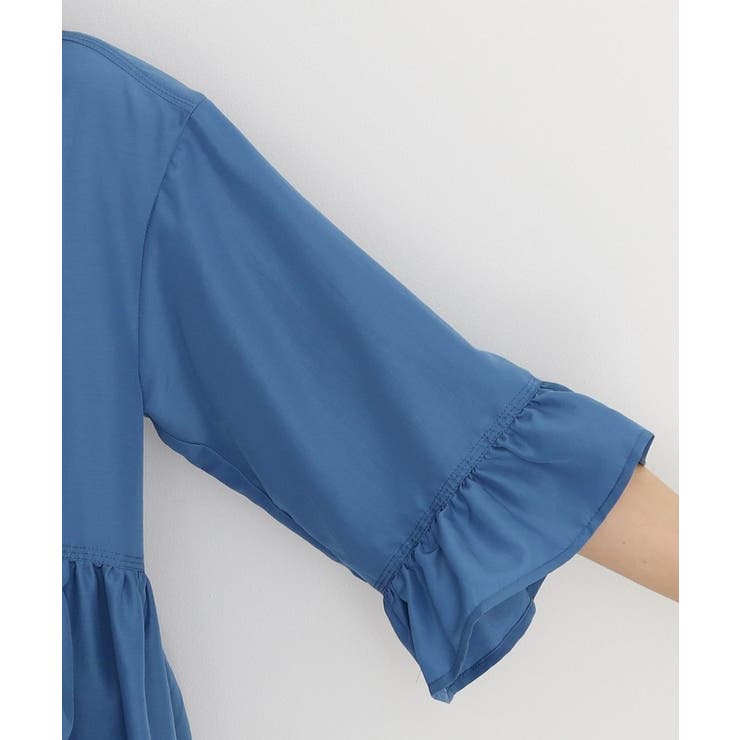 フリルチュニックブラウス【洗濯機OK】 | THE SHOP TK | 詳細画像18 