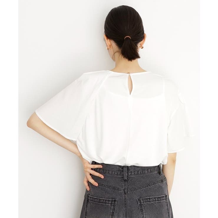 アシメケープ風プルオーバー【接触冷感/洗濯機OK】 | THE SHOP TK | 詳細画像2 