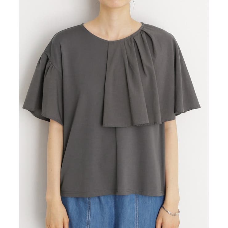 アシメケープ風プルオーバー【接触冷感/洗濯機OK】 | THE SHOP TK | 詳細画像13 