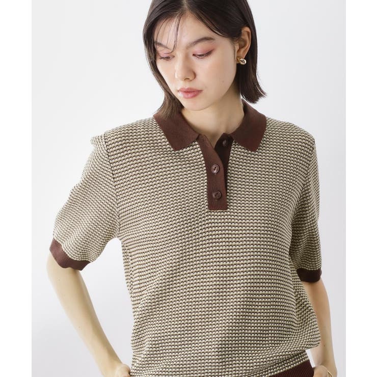 【再入荷】柄アソートポロニットシャツ【洗濯機OK】 | THE SHOP TK | 詳細画像17 