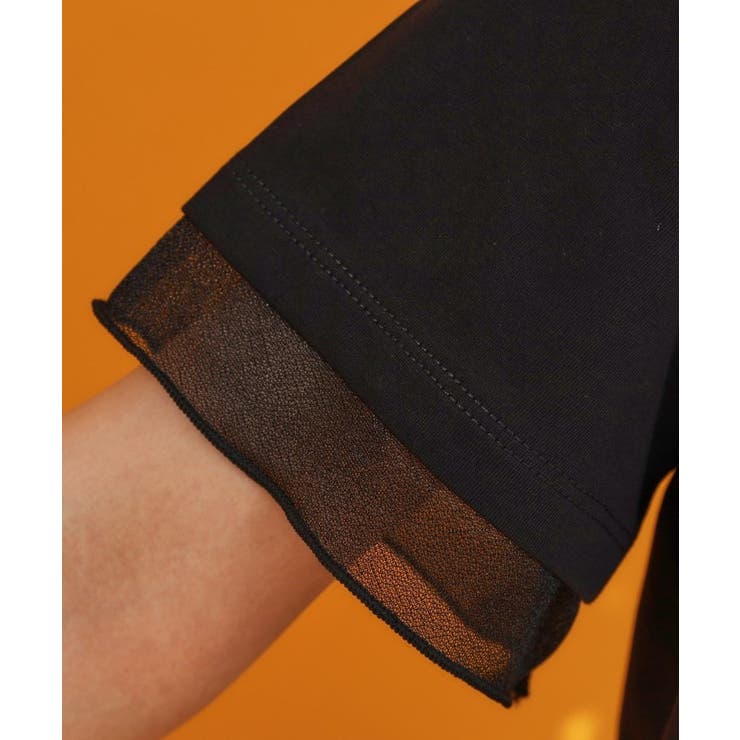 【再入荷】袖シアーTシャツ【接触冷感/UV/洗濯機OK】 | THE SHOP TK | 詳細画像8 