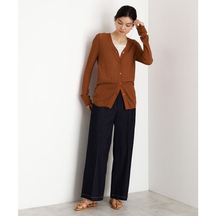 ランダムリブカーディガン【洗濯機OK】 | THE SHOP TK | 詳細画像4 