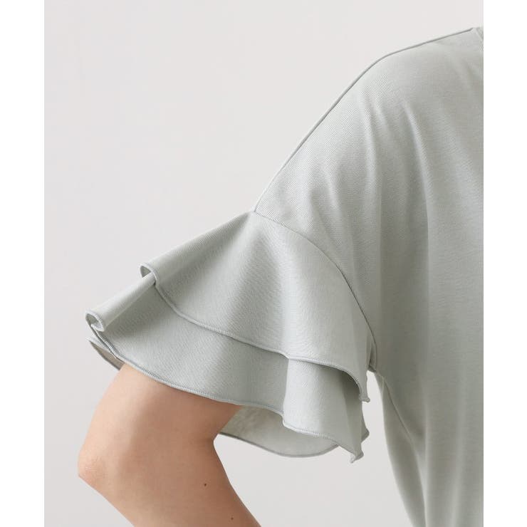 【汗染み防止】袖フリルTシャツ【UVカット/洗濯機OK】 | THE SHOP TK | 詳細画像21 