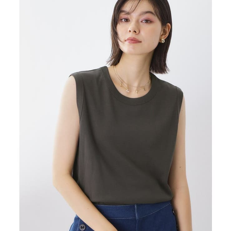 【汗染み防止】ノースリーブTシャツ【洗濯機OK/UVケア】 | THE SHOP TK | 詳細画像1 