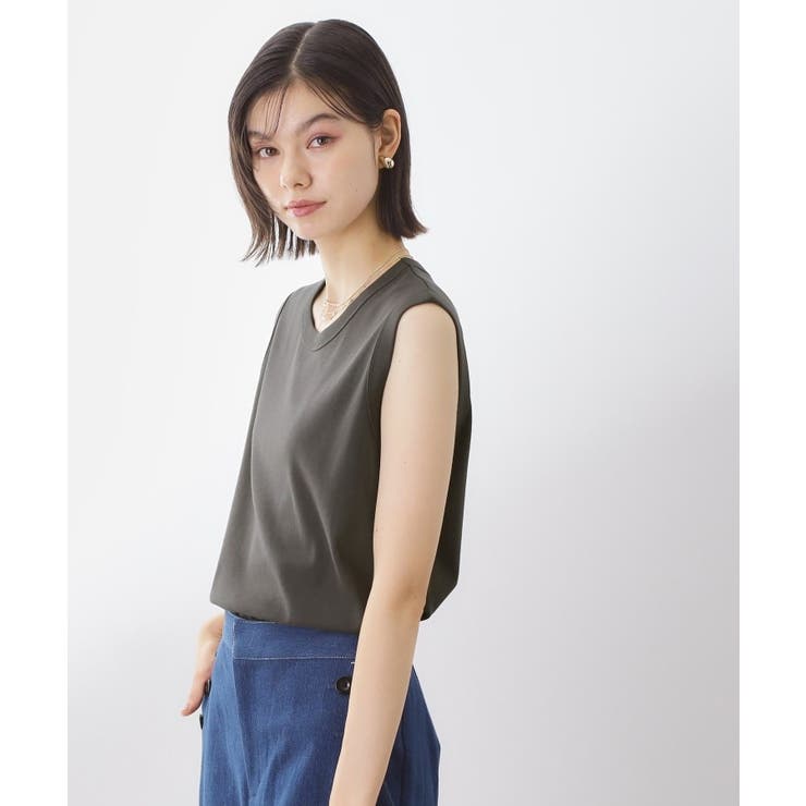 【汗染み防止】ノースリーブTシャツ【洗濯機OK/UVケア】 | THE SHOP TK | 詳細画像6 