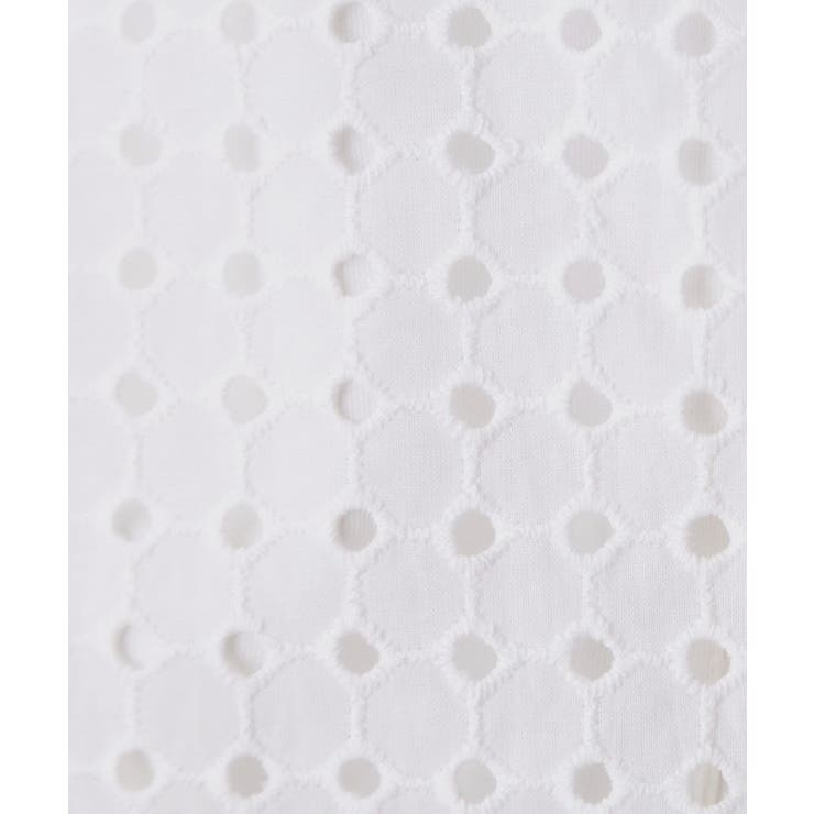 5分袖レース刺繍コットンシャツ | THE SHOP TK | 詳細画像4 