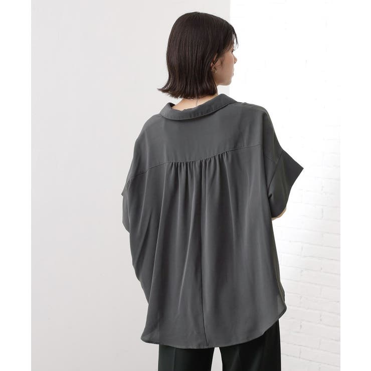 【インしなくても決まる】スキッパーシャツ/接触冷感/防シワ/速乾 | THE SHOP TK | 詳細画像2 