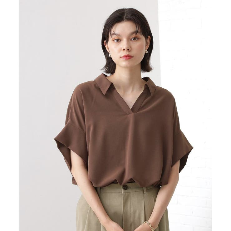 【インしなくても決まる】スキッパーシャツ/接触冷感/防シワ/速乾 | THE SHOP TK | 詳細画像5 