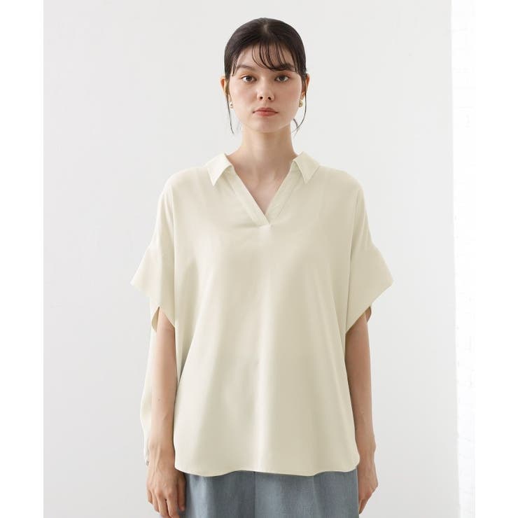 【インしなくても決まる】スキッパーシャツ/接触冷感/防シワ/速乾 | THE SHOP TK | 詳細画像13 