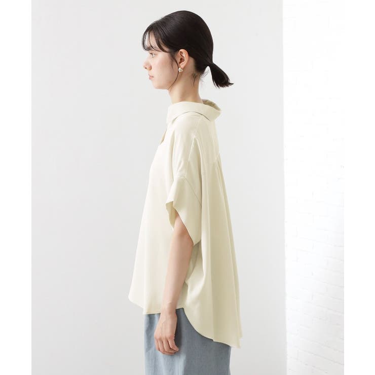 【インしなくても決まる】スキッパーシャツ/接触冷感/防シワ/速乾 | THE SHOP TK | 詳細画像14 