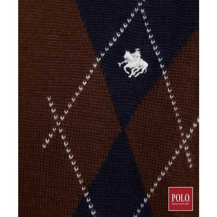 POLO BCS/アーガイル半袖ニット | THE SHOP TK | 詳細画像7 
