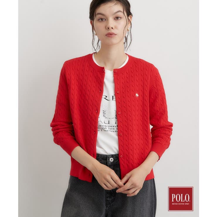 POLO BCS/ケーブルクルーカーディガン | THE SHOP TK | 詳細画像18 