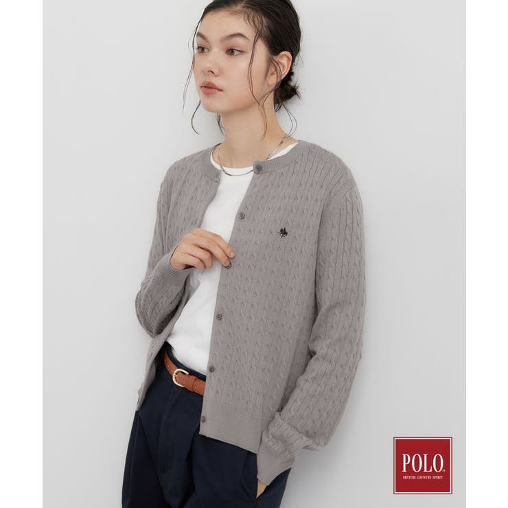 POLO BCS/ケーブルクルーカーディガン | THE SHOP TK | 詳細画像21 