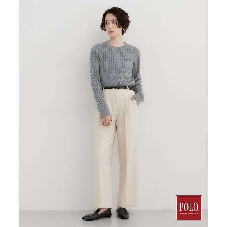POLO BCS/ケーブルニット | THE SHOP TK | 詳細画像13 