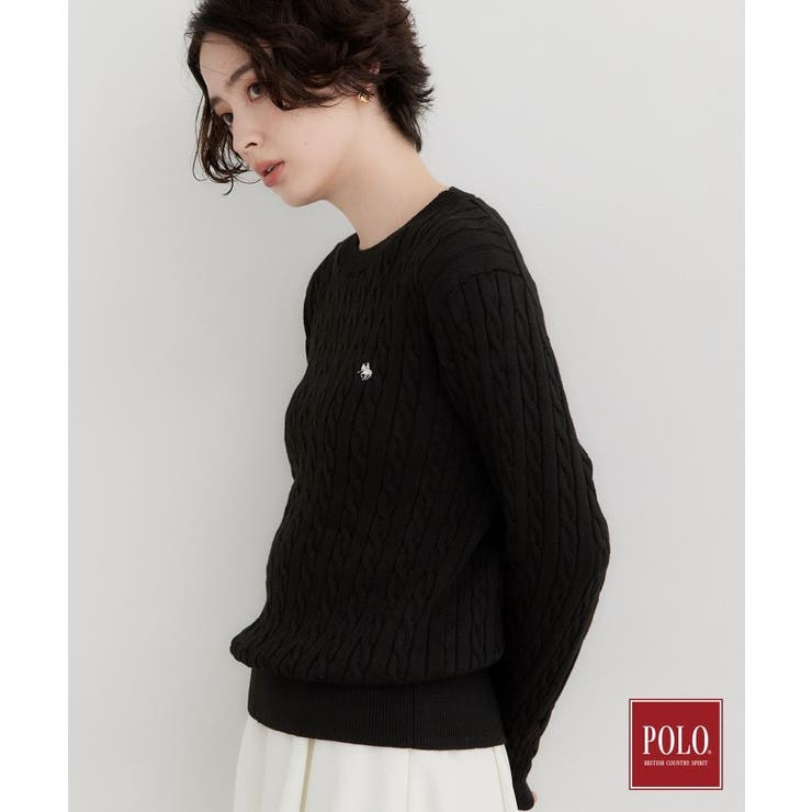 POLO BCS/ケーブルニット | THE SHOP TK | 詳細画像16 