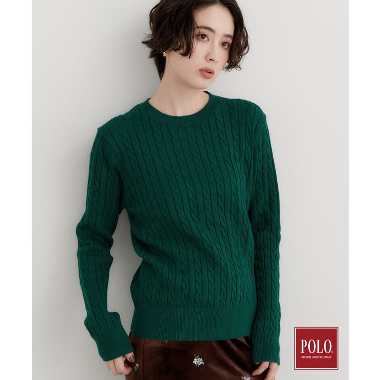 POLO BCS/ケーブルニット | THE SHOP TK | 詳細画像19 