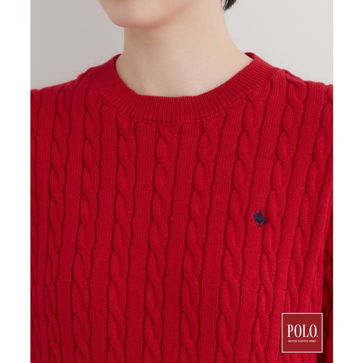 POLO BCS/ケーブルニット | THE SHOP TK | 詳細画像30 