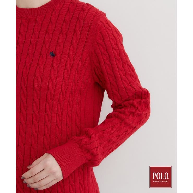 POLO BCS/ケーブルニット | THE SHOP TK | 詳細画像31 