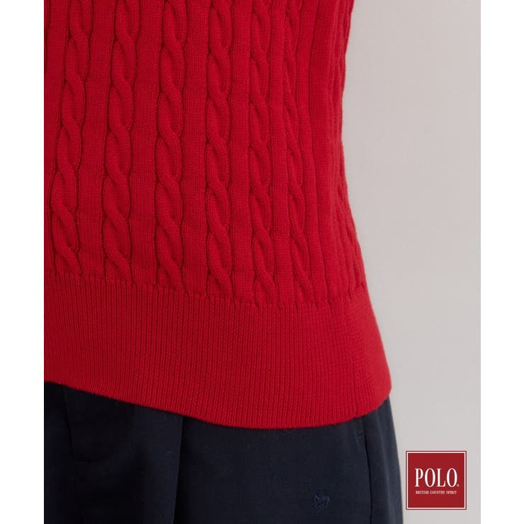 POLO BCS/ケーブルニット | THE SHOP TK | 詳細画像32 