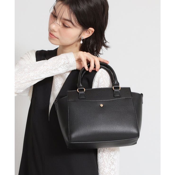 ブラック(019) | シュリンクミドルトートBAG | THE SHOP TK