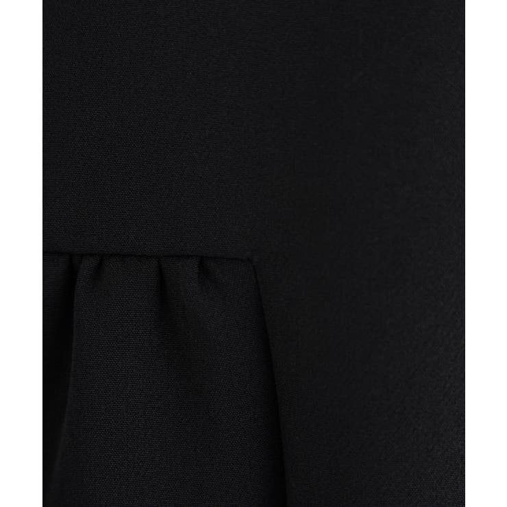 【通勤・セレモニー】ダブルクロス ペプラムジレ/セットアップ可 | THE SHOP TK | 詳細画像7 