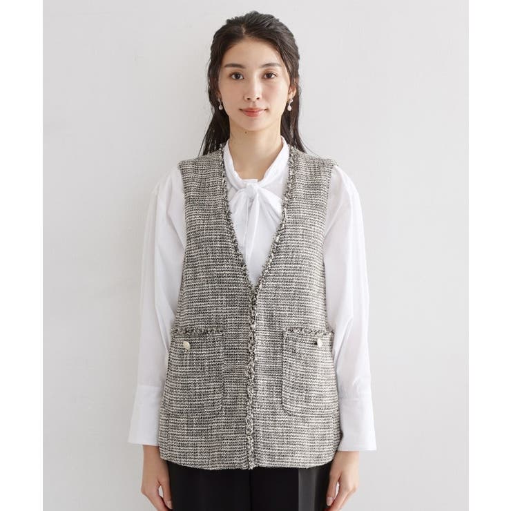 【フォーマルにもカジュアルにも】ツイードジレ | THE SHOP TK | 詳細画像13 