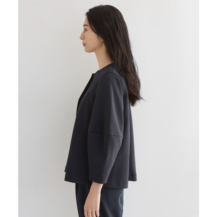 【通勤・セレモニー】ノーカラーダンボールジャケット | THE SHOP TK | 詳細画像10 