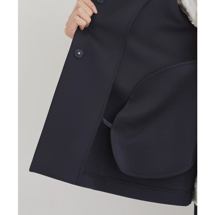 【通勤・セレモニー】ノーカラーダンボールジャケット | THE SHOP TK | 詳細画像16 